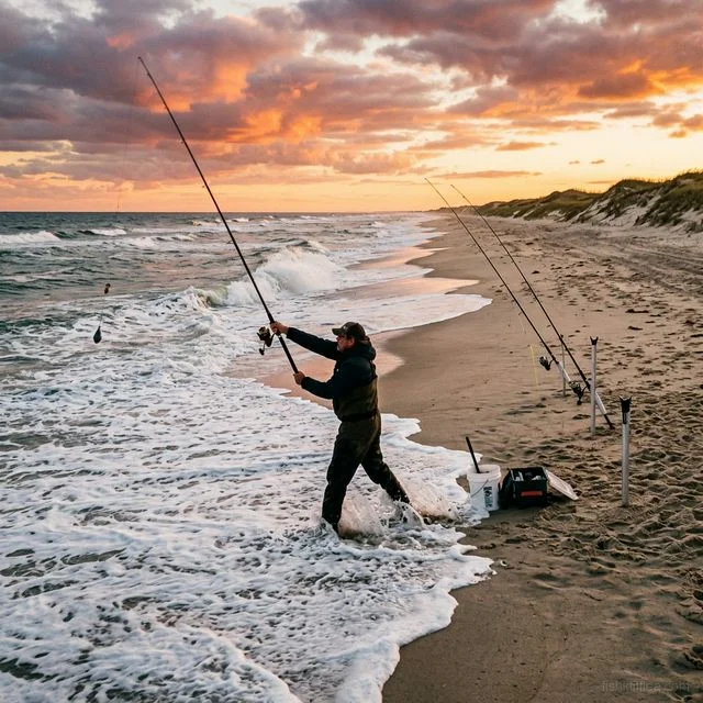 Do you need a fishing license for surf fishing, shore fishing, or pier fishing? State-by-state rules for beach fishing, ocean piers, and coastal angling.