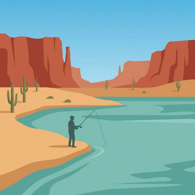 Arizona Lees Ferry tailwater trout fishing