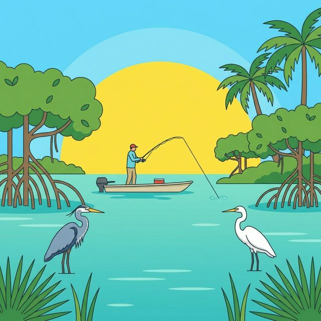 Florida Fishing Flats Boat