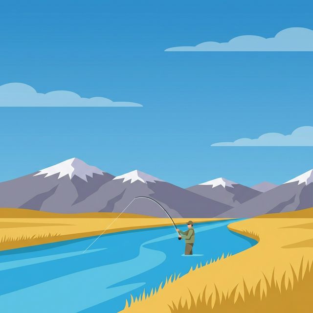 Montana blue-ribbon trout river