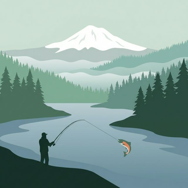 Washington state river fishing